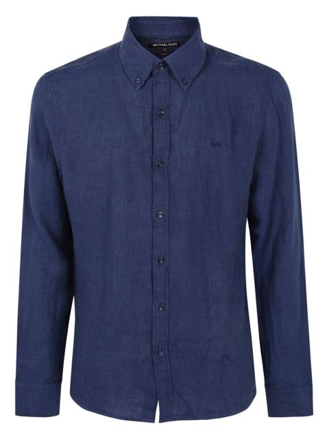 MICHAEL KORS logo-embroidered shirt