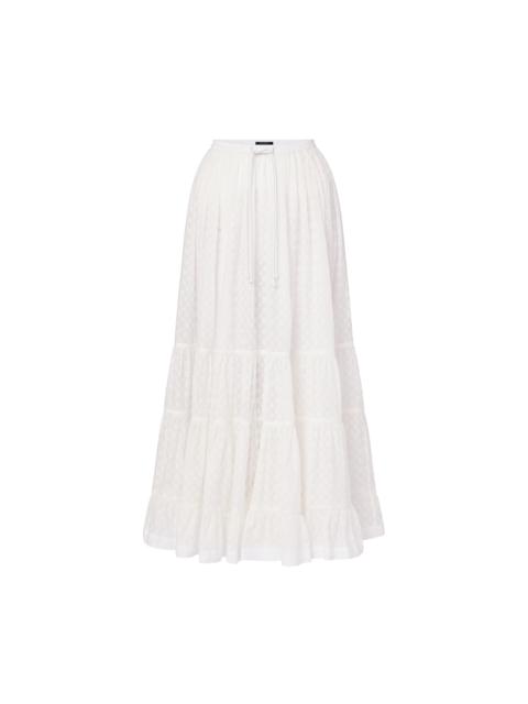 Louis Vuitton Monogram Fil Coupé Maxi Skirt