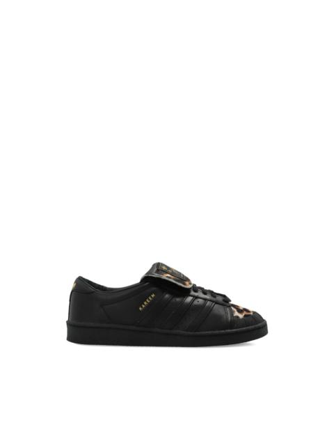 adidas Jabbar Low leopard-print sneakers