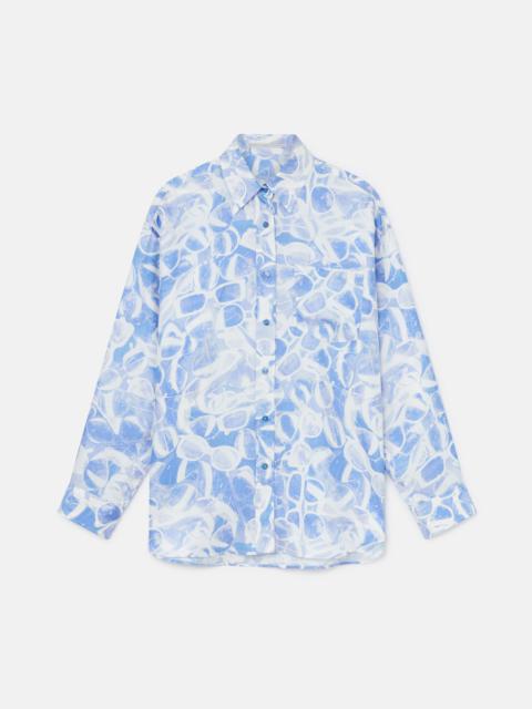 Sunglasses Print Long-Sleeve Shirt