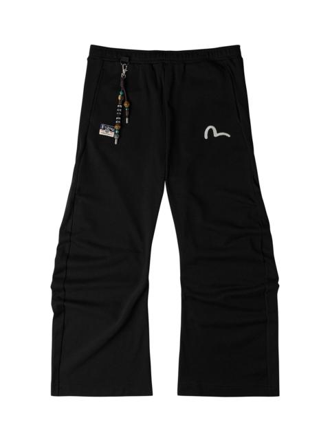 EVISU Detachable Charm 3D Fit Sweatpants
