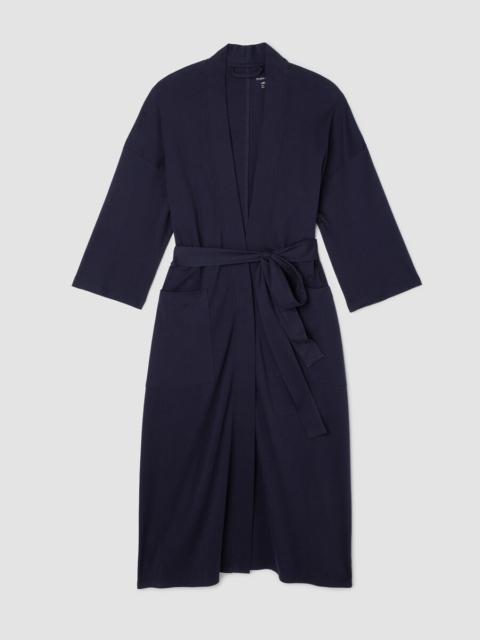 EILEEN FISHER Organic Cotton Interlock Sleep Robe