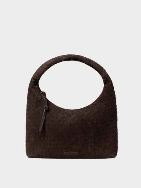 LOEFFLER RANDALL Willow Brown Suede Hobo Bag
