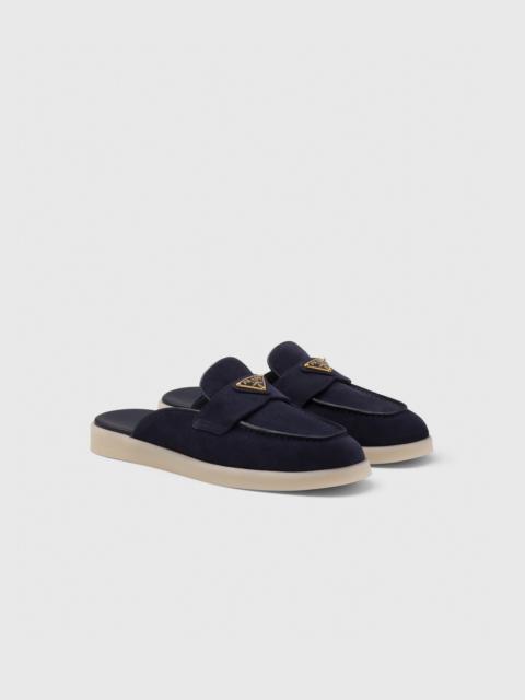 Prada Suede mules