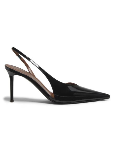 Giuseppe Zanotti Women's Vernice Vague 85MM Patent Leather Slingback Pumps - Black