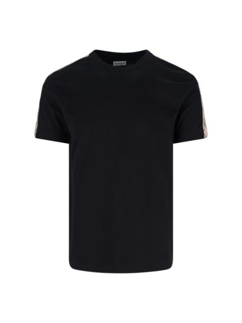 Burberry Black Cotton T-Shirt