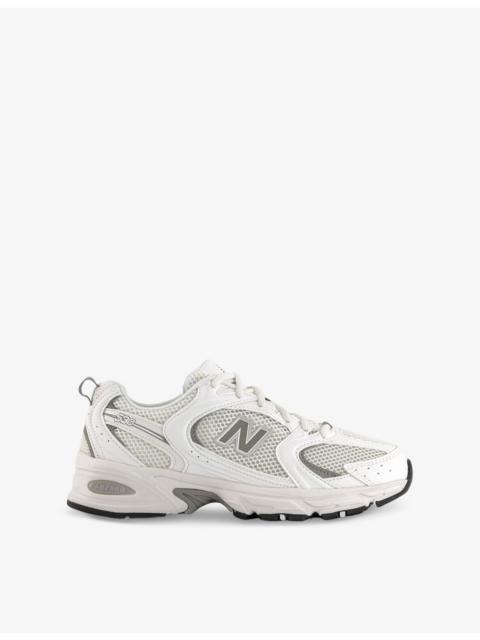 New Balance MR530 Leather and Mesh Low-Top Trainers