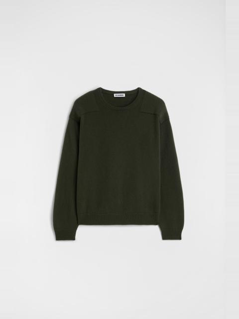 Jil Sander Wool Blend Crew-Neck Sweater