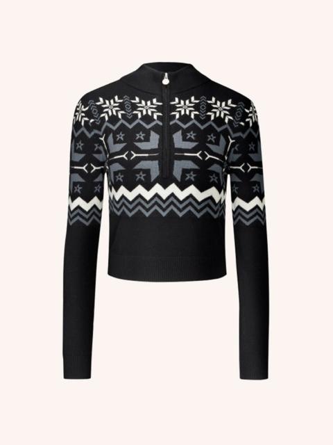 PERFECT MOMENT Nordic Merino Wool Half-Zip