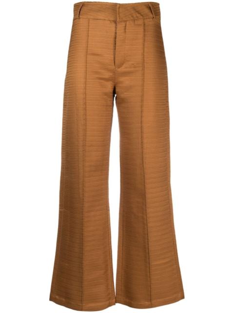 Yoshitomo straight-leg trousers