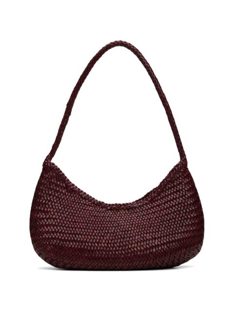 DRAGON DIFFUSION Burgundy Nova Luna Shoulder Bag