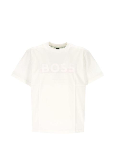 BOSS logo-print T-shirt