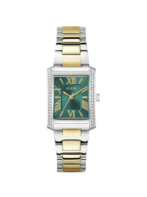 GUESS USA tank case 20mm watch
