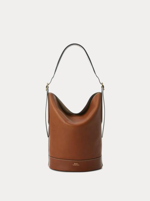 Polo Ralph Lauren Bellport Leather Bucket Bag
