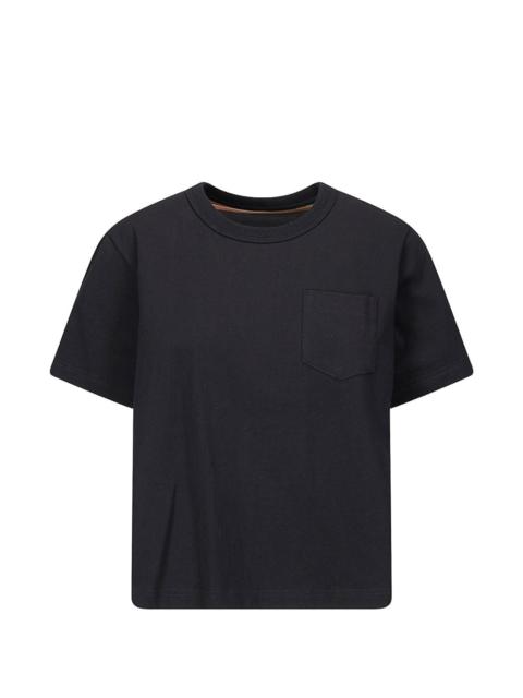 sacai pocket striped T-shirt