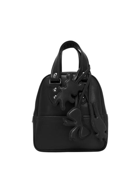 Comme des Garçons GIRL Synthetic Leather Bear Charm Bag