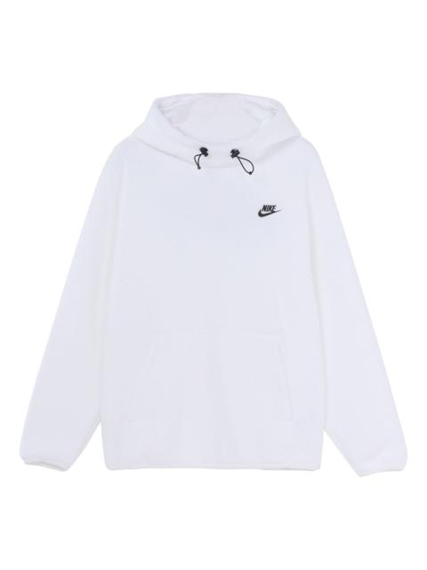 Nike Nike 스포츠웨어 스포츠 캐주얼 스포츠 통기성 양털 풀 오버 '화이트' DD5014-100