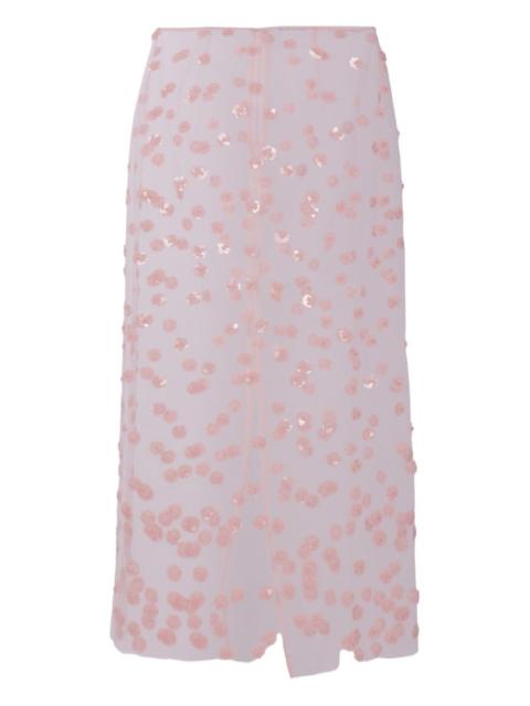 CECILIE BAHNSEN sequin-embellished skirt