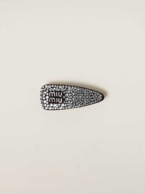 Miu Miu Duchesse hair clip