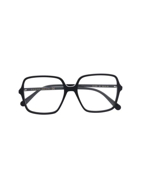 GUCCI square-frame glasses