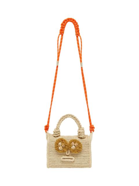 ALÉMAIS Sunlit Raffia Box Cross Body