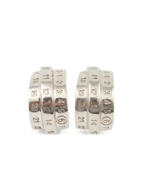 logo earrings
