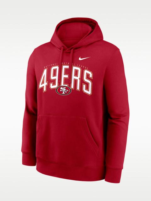 Nike San Francisco 49ers Club Men's Nike NFL Pullover Hoodie
