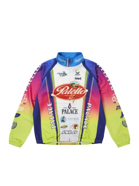 PALACE PALELLO CYCLING ZIP JACKET RAINBOW