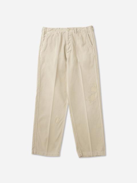 visvim Men's Chino Pants Crash Beige