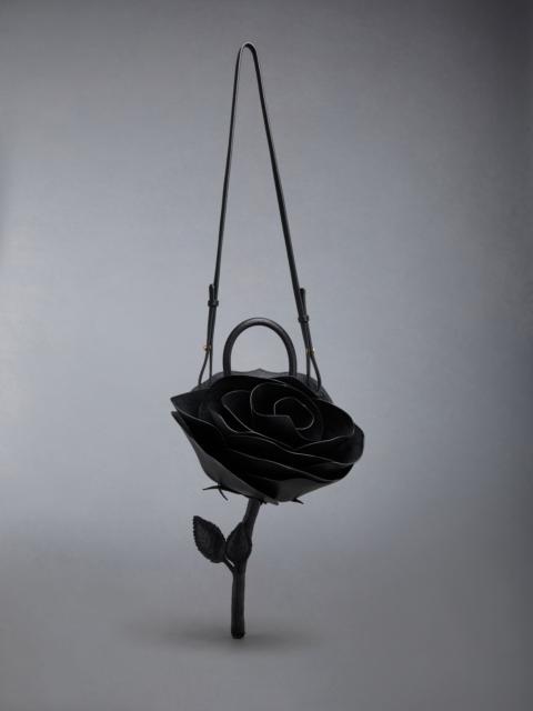 small Rose pebbled crossbody bag