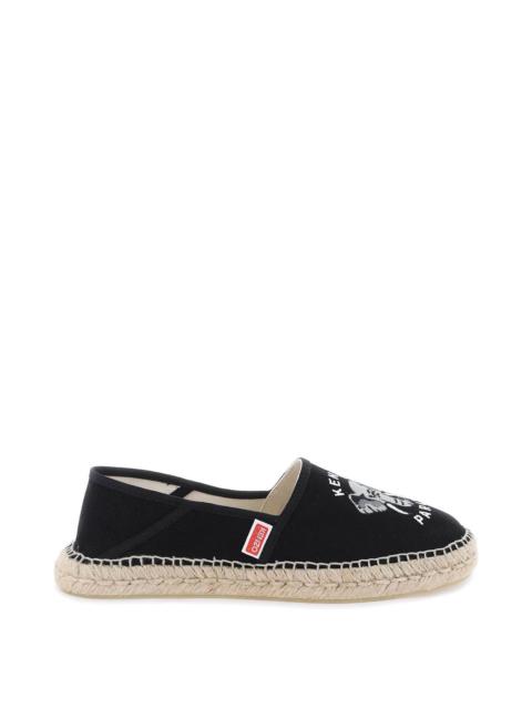 CANVAS ESPADRILLES WITH LOGO EMBROIDERY
