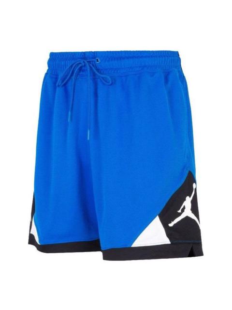 Jordan Men's Jordan Dri-FIT Sports Training Splicing Colorblock Shorts Blue CV3087-405