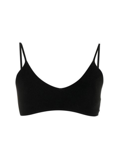 LOW CLASSIC knitted bra top