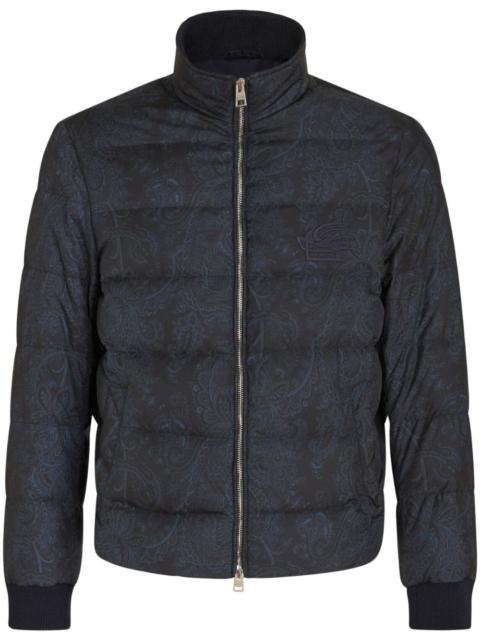 Etro paisley-print padded jacket