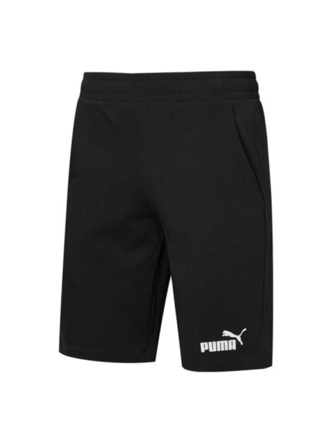 PUMA PUMA Essentials Short 12" Cotton 'Black White' 588722-01