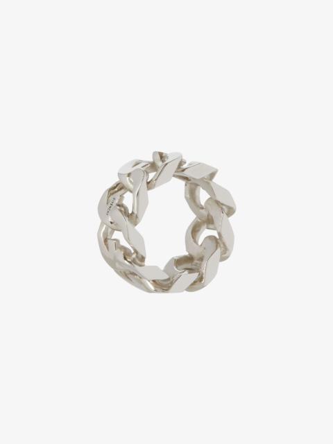 Givenchy G CHAIN RING IN METAL