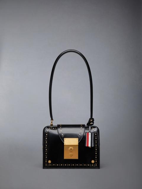 Thom Browne SOFT SPAZZOLATO STUD MRS. THOM TRIANGLE BAG