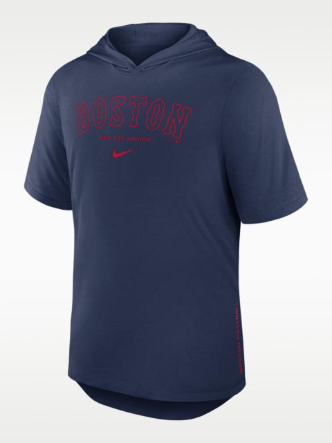 Nike Boston Red Sox Arched Wordmark Men's Nike Dri-FIT MLB Hooded T-Shirt