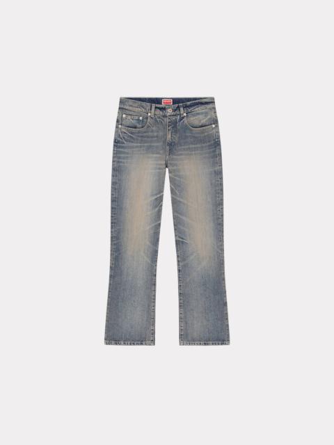 'BARA' cropped Japanese denim jeans