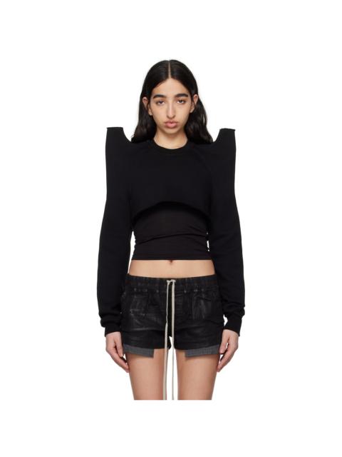 Rick Owens DRKSHDW cropped sweatshirt