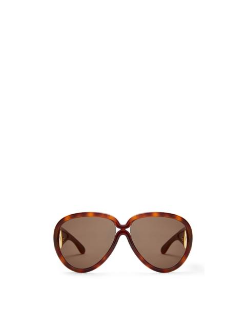 Loewe Pilot Mask sunglasses in acetate and nylon