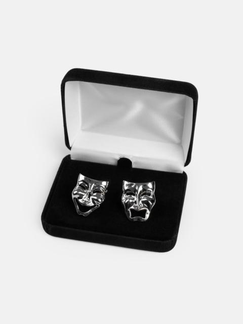 J. PRESS COMEDY AND TRAGEDY CUFFLINKS