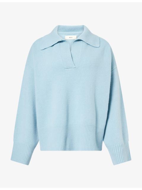 SKALL Dean V-Neck Wool Jumper
