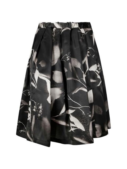 Comme des Garçons Comme des Garçons printed skirt