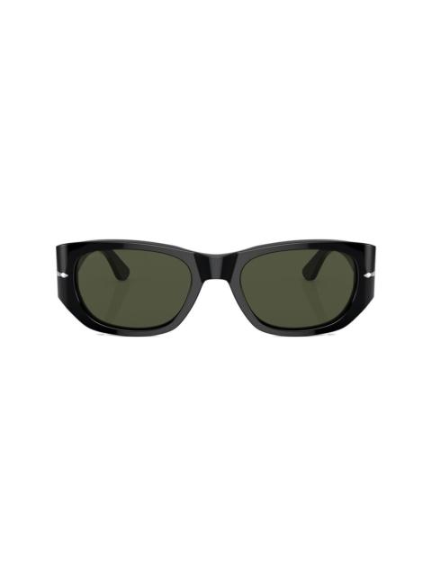 rectangle-frame tinted sunglasses