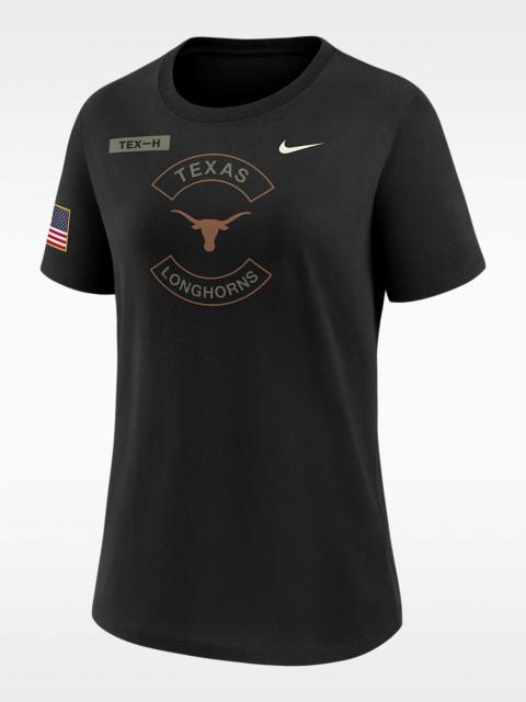 Nike Texas Military Appreciation Women's Nike Dri-FIT College T-Shirt