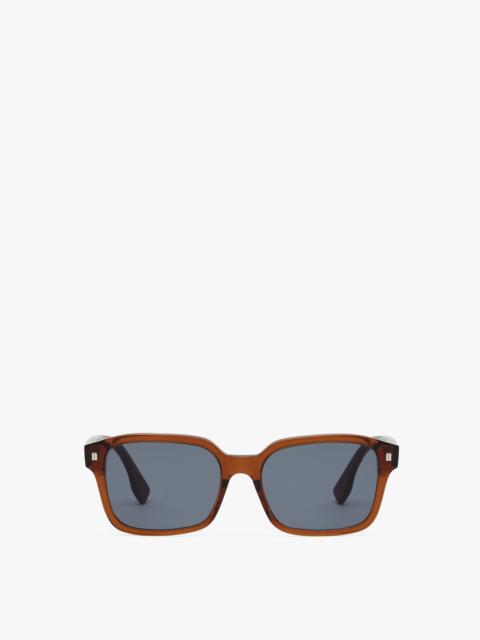 FENDI Low bridge fit Havana sunglasses