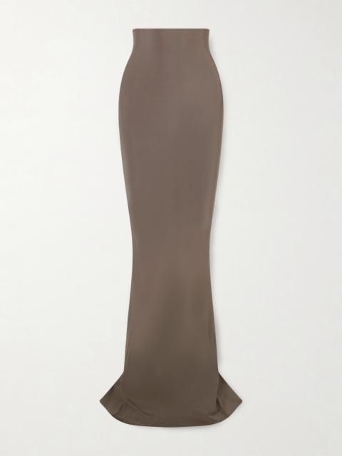 Rick Owens Dirt Coda Stretch-jersey Maxi Skirt