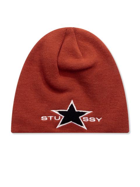 Stüssy SKULLCAP CHENILLE - RUST