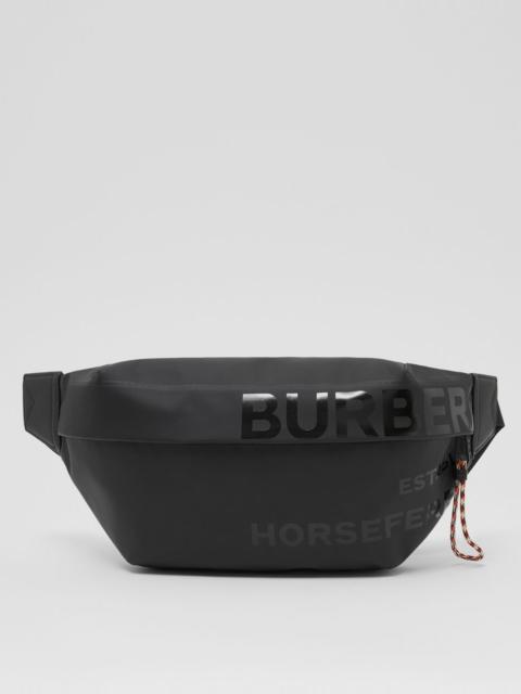 Burberry Large Horseferry Print Coated Canvas Sonny Bum Bag